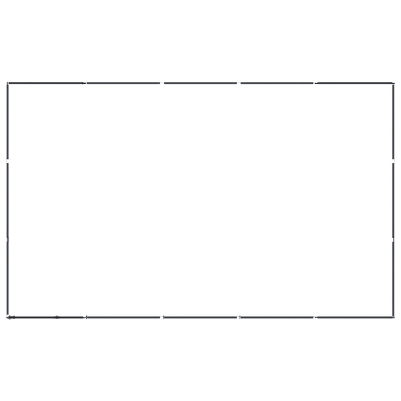 vidaXL Outdoor Dog Kennel Steel 13.82 m²