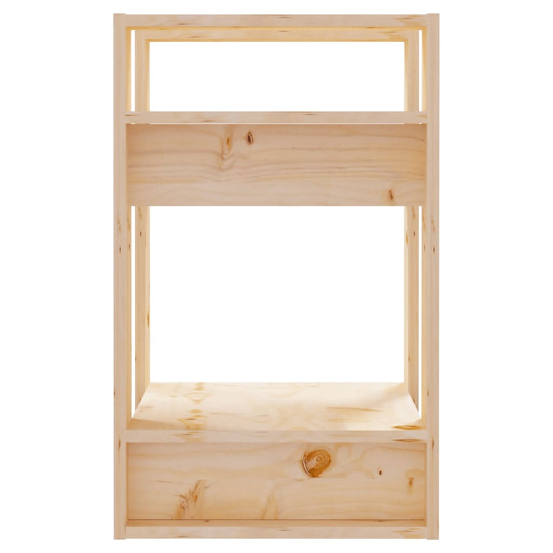 vidaXL Book Cabinet/Room Divider 41x35x57 cm Solid Wood Pine