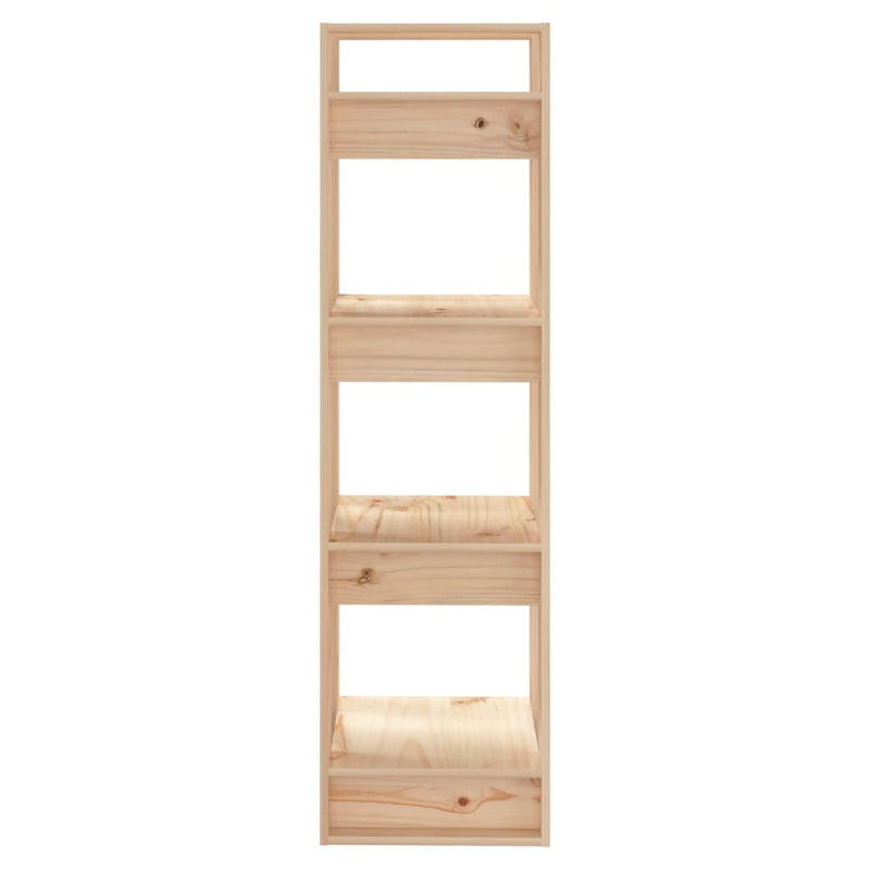 vidaXL Book Cabinet/Room Divider 41x35x125 cm Solid Wood Pine