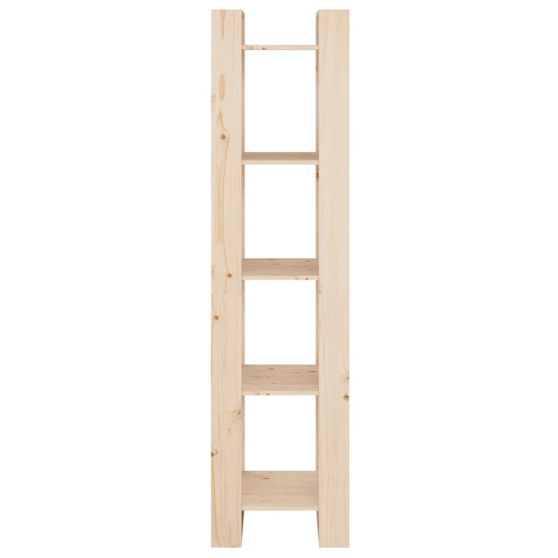 vidaXL Book Cabinet/Room Divider 41x35x160 cm Solid Wood Pine