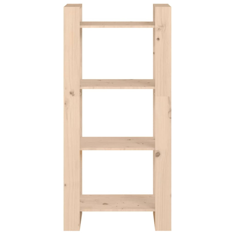 vidaXL Book Cabinet/Room Divider 60x35x125 cm Solid Wood