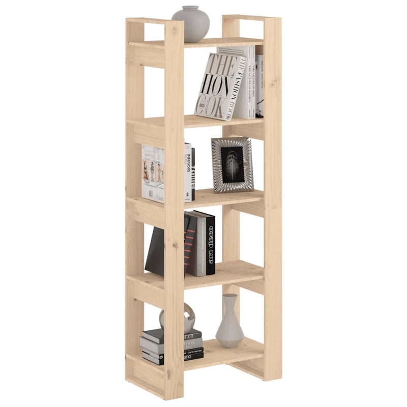 vidaXL Book Cabinet/Room Divider 60x35x160 cm Solid Wood