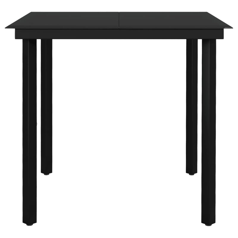 vidaXL 5 Piece Garden Dining Set Brown