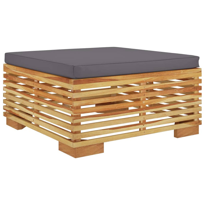 vidaXL 5 Piece Garden Lounge Set with Cushions Solid Wood Teak
