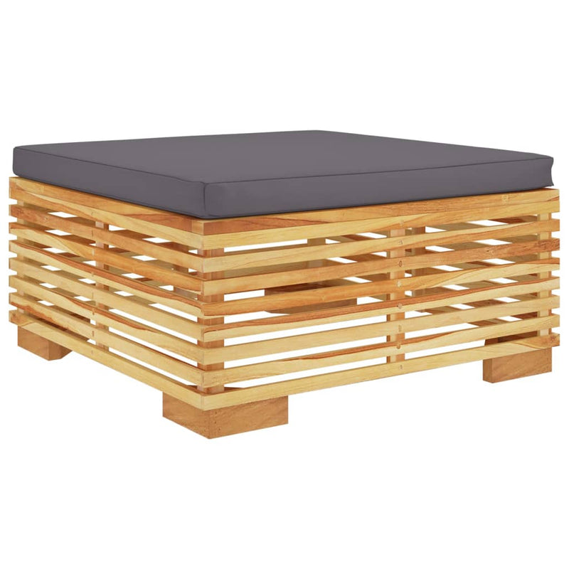vidaXL 6 Piece Garden Lounge Set with Cushions Solid Teak Wood