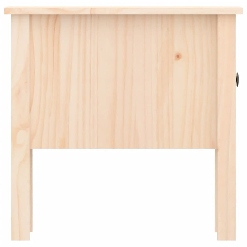 vidaXL Side Tables 2 pcs 50x50x49 cm Solid Wood Pine