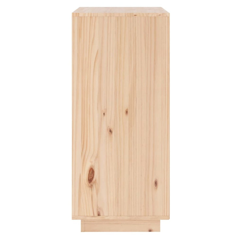 vidaXL Sideboard 38x35x80 cm Solid Wood Pine