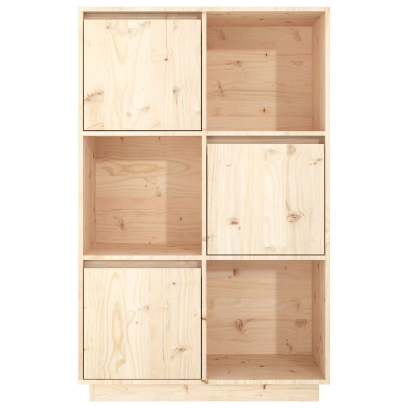 vidaXL Highboard 74x35x117 cm Solid Wood Pine