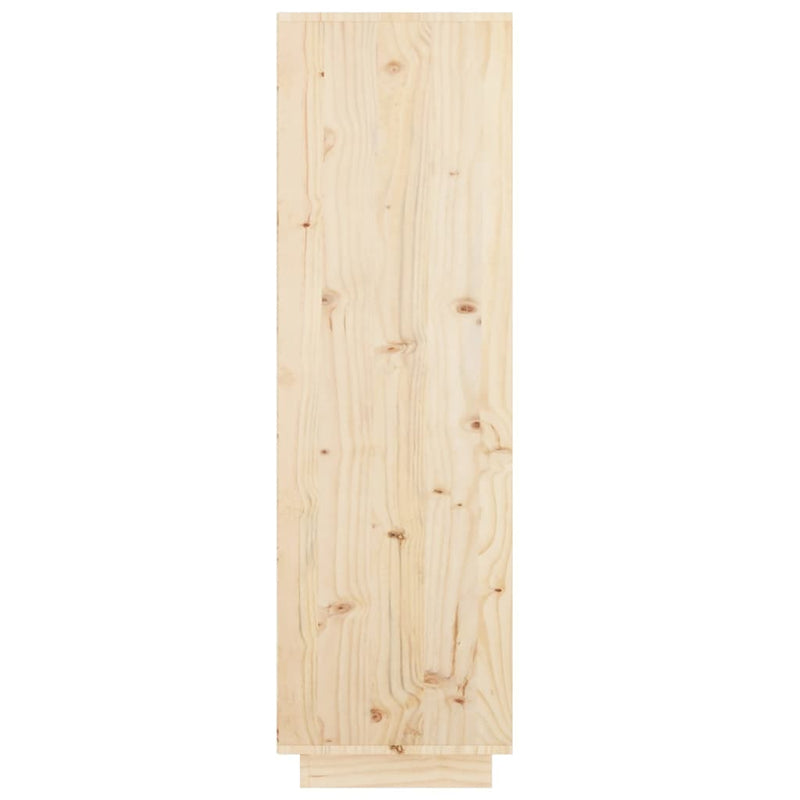 vidaXL Highboard 74x35x117 cm Solid Wood Pine