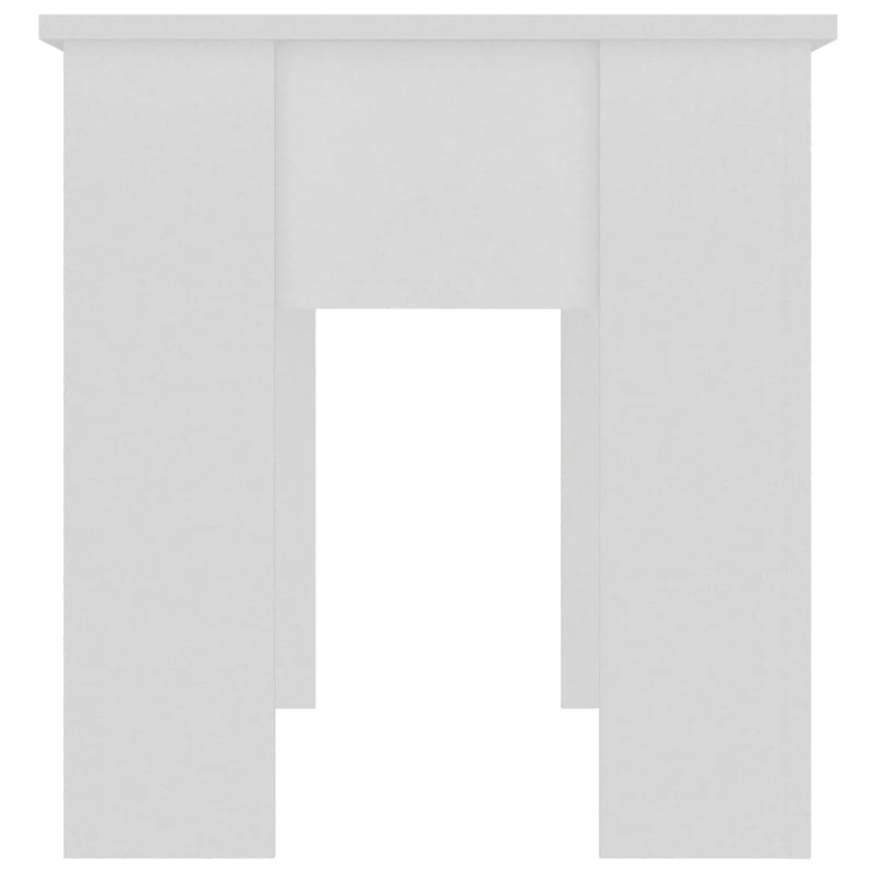 vidaXL Coffee Table White 101x49x52 cm Engineered Wood