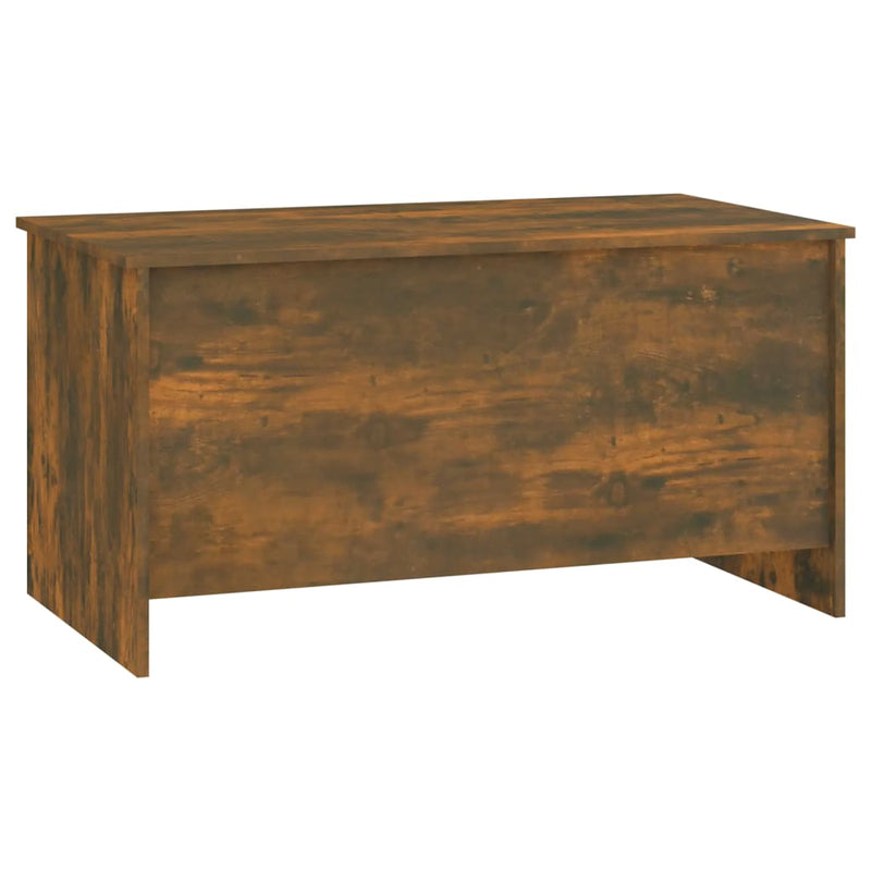 vidaXL Coffee Table Smoked Oak 102x55.5x52.5 cm Engineered Wood