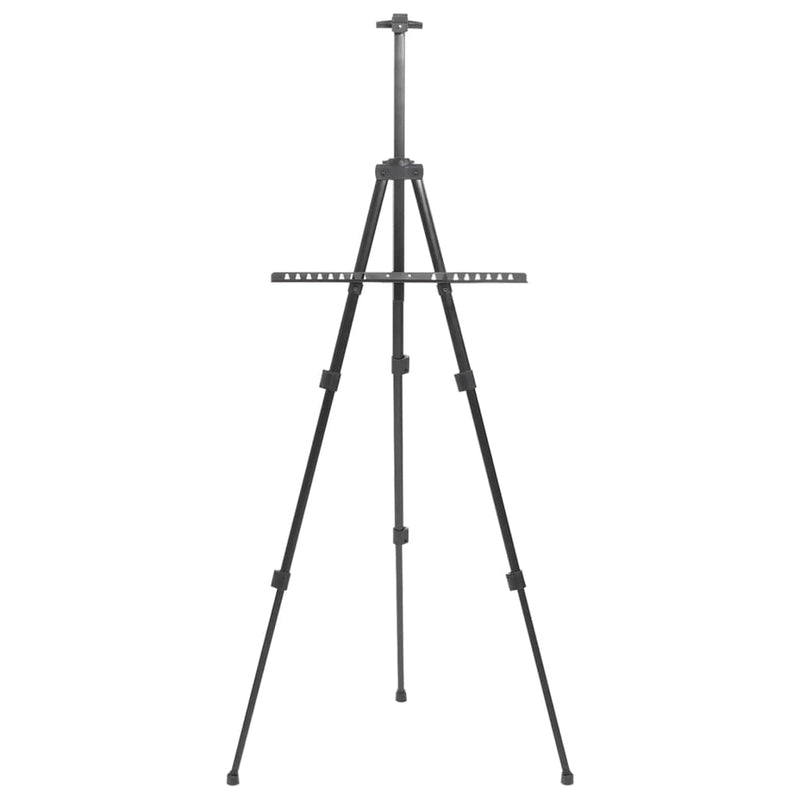 vidaXL Adjustable Display Easel Black Metal