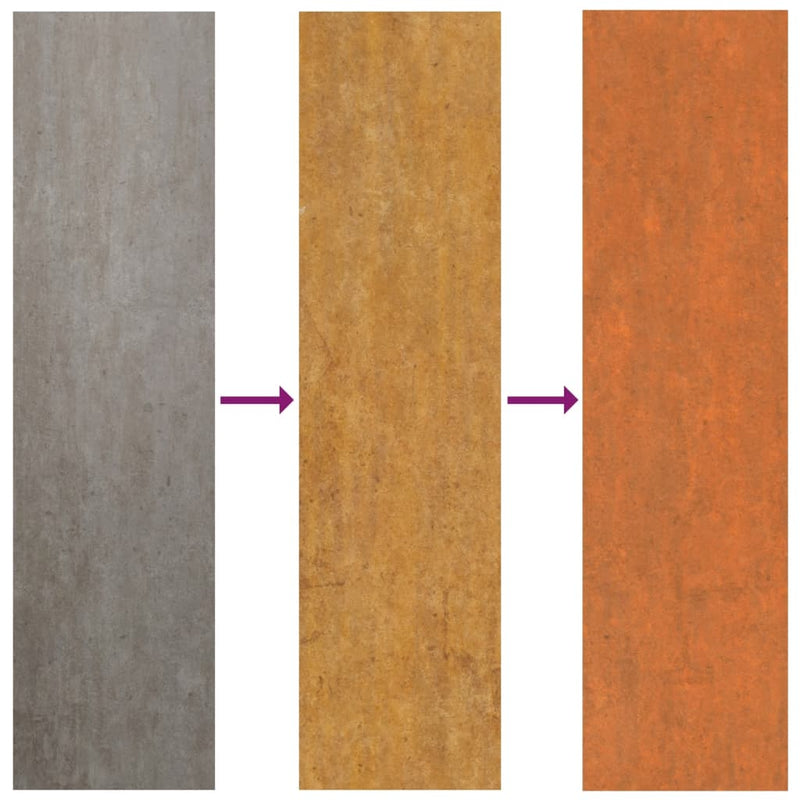 vidaXL Garden Raised Bed Rusty 160x80x45 cm Corten Steel