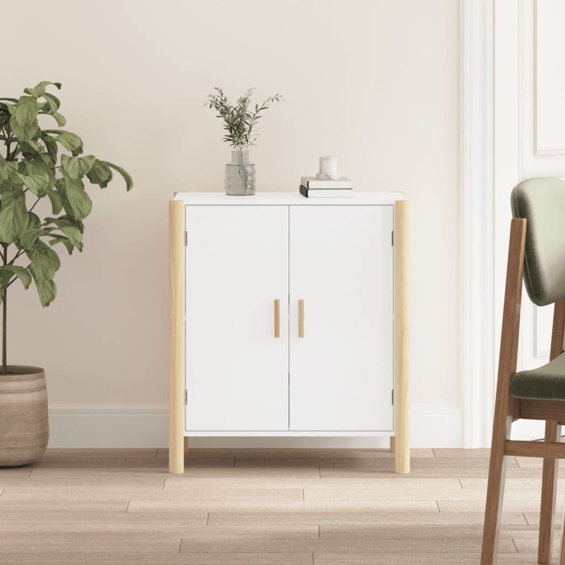 vidaXL Sideboard White 62x38x70 cm Engineered Wood