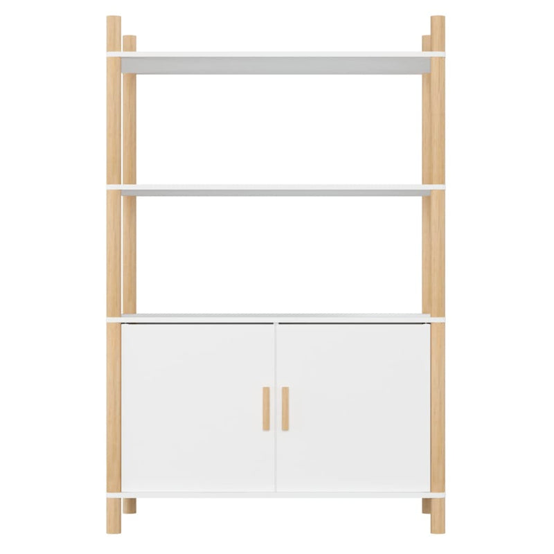 vidaXL Highboard White 80x40x121 cm Engineered Wood