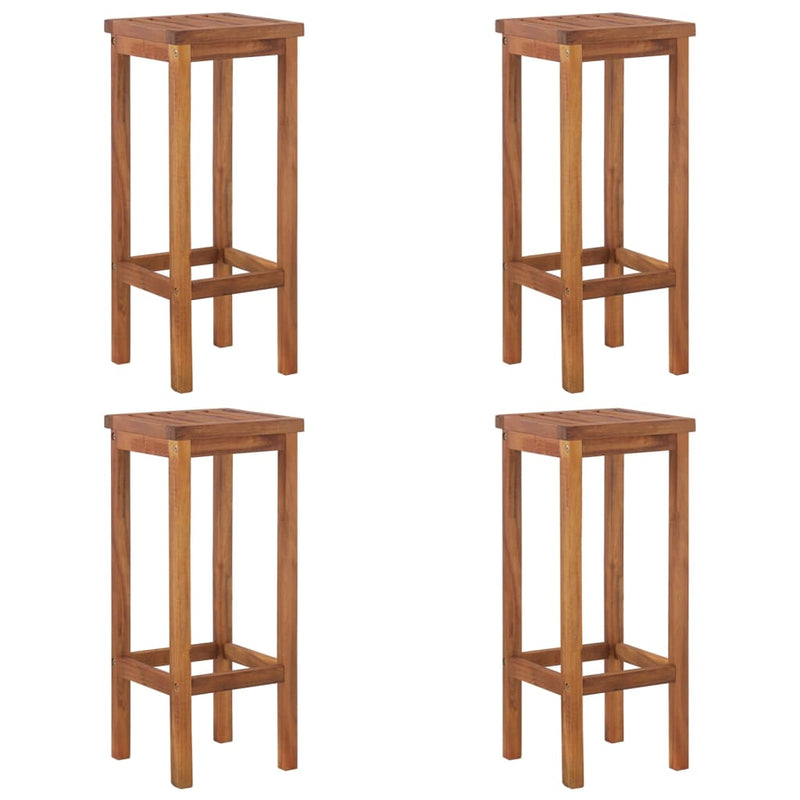 5 Piece Garden Bar Set Solid Wood Acacia