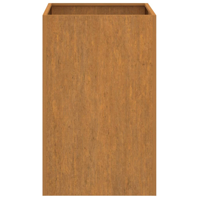 vidaXL Planter 52x48x75 cm Corten Steel