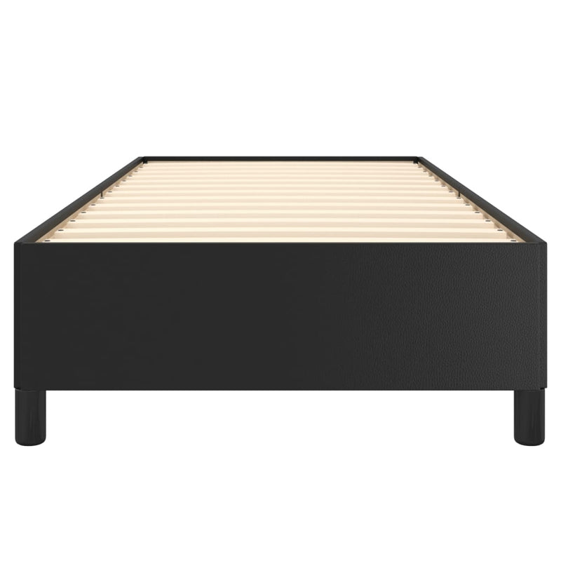 vidaXL Bed Frame without Mattress Black King Single Faux Leather