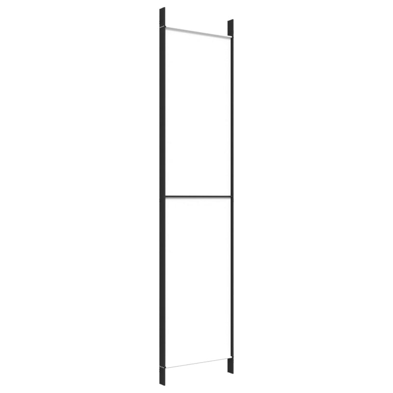 vidaXL 4-Panel Room Divider White 200x220 cm Fabric