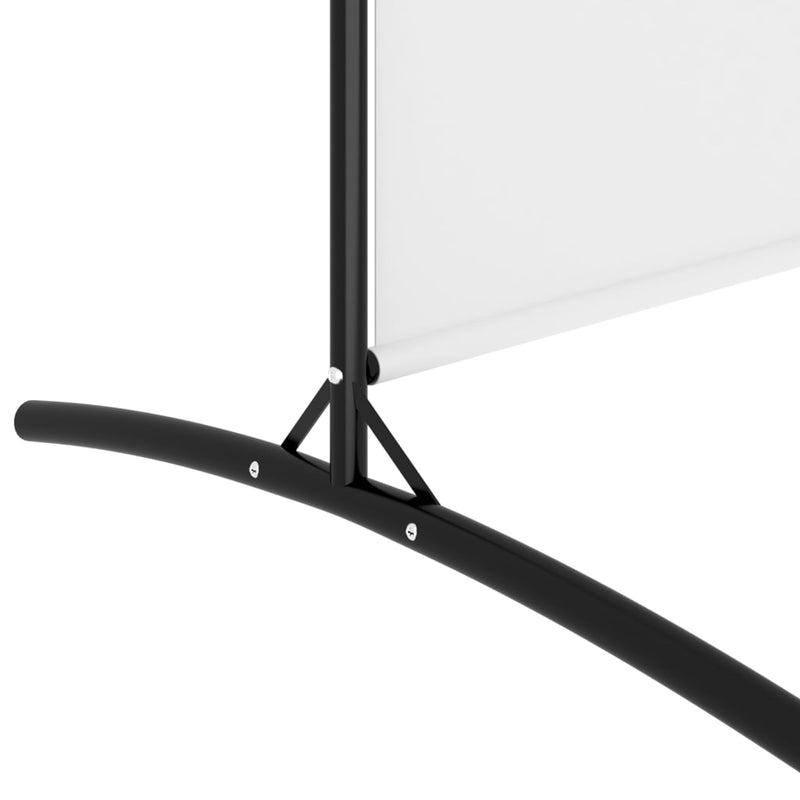 vidaXL 6-Panel Room Divider White 520x180 cm Fabric
