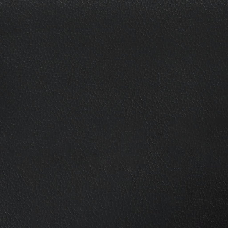Reclining Office Chair Black Faux Leather