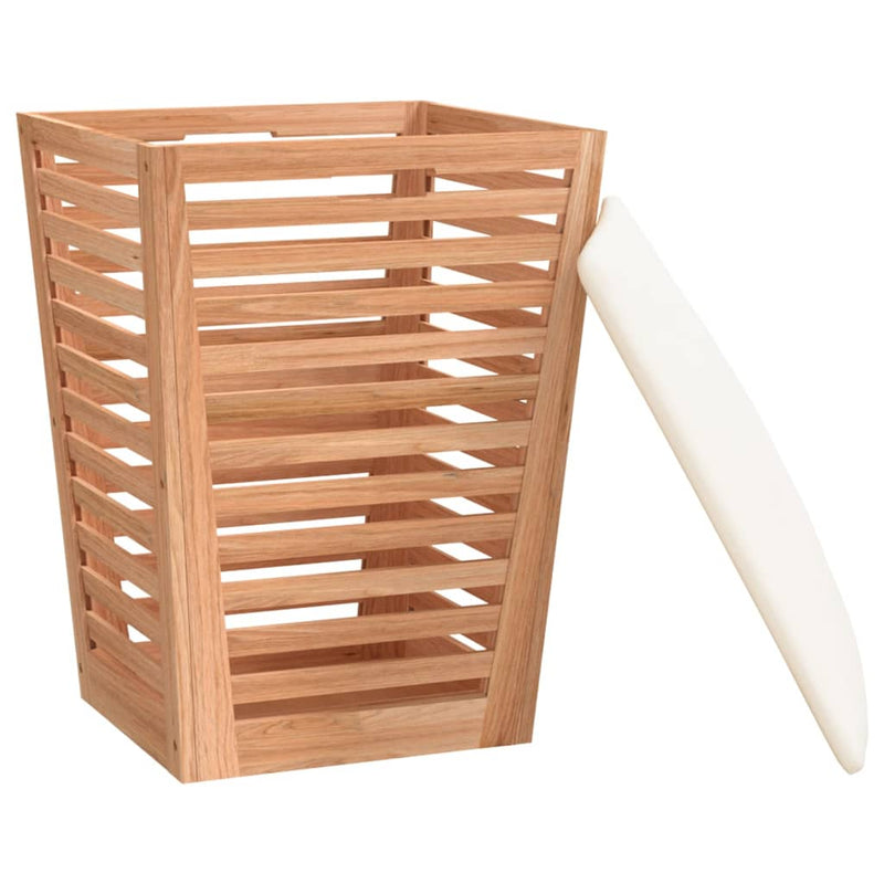 vidaXL Bathroom Stool 40.5x40.5x56 cm Solid Wood Walnut
