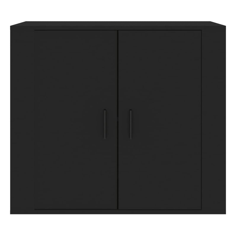 vidaXL Sideboard Black 80x33x70 cm Engineered Wood