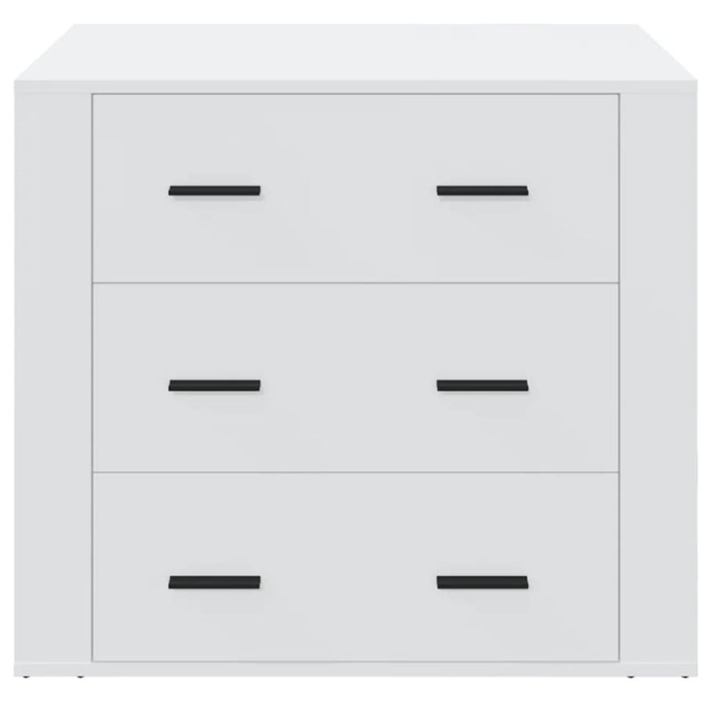 vidaXL Sideboard White 80x33x70 cm Engineered Wood