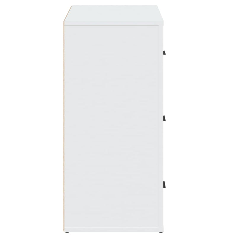 vidaXL Sideboard White 80x33x70 cm Engineered Wood