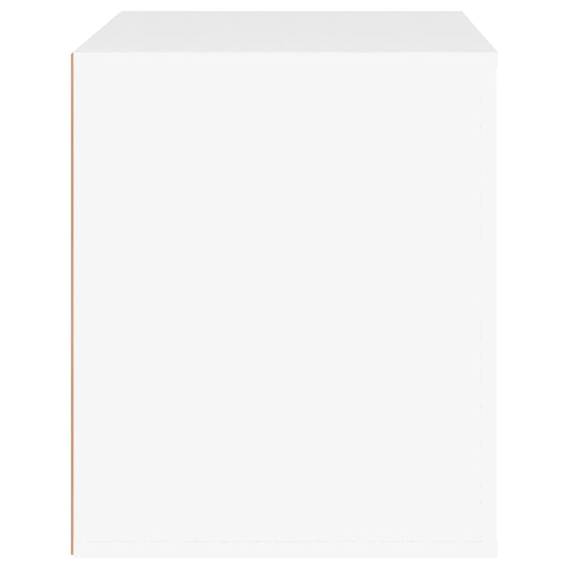 vidaXL Bedside Cabinet White 50x39x47 cm