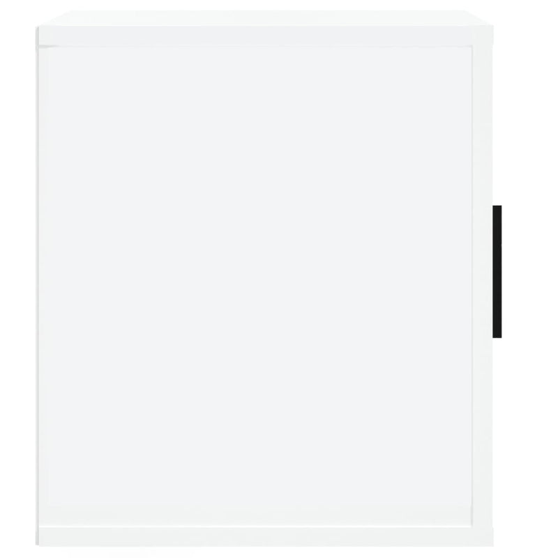 vidaXL TV Cabinet High Gloss White 100x35x40 cm Engineered Wood