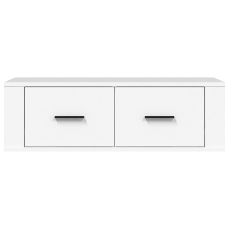 vidaXL Hanging TV Cabinet White 80x36x25 cm Engineered Wood