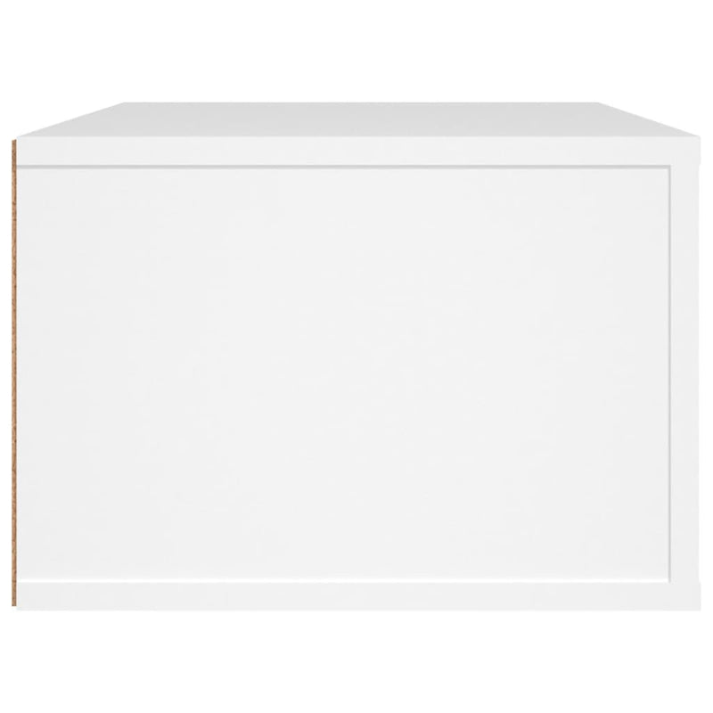 vidaXL Hanging TV Cabinet White 80x36x25 cm Engineered Wood