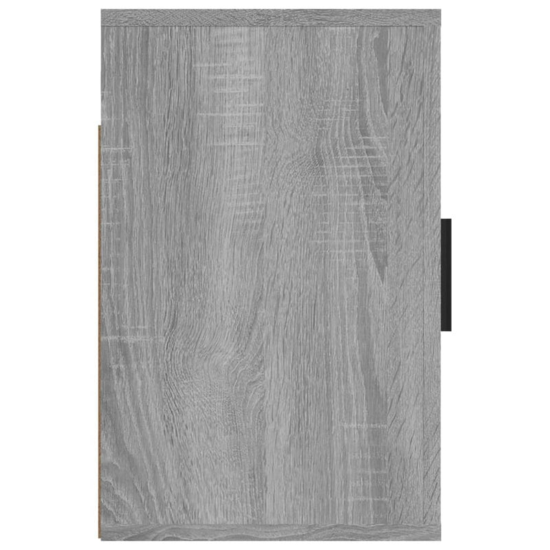 vidaXL Wall-mounted Bedside Cabinets 2 pcs Grey Sonoma 50x30x47 cm