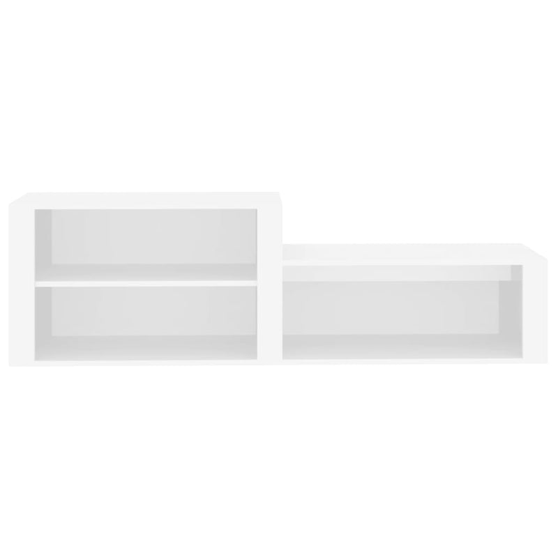 vidaXL Shoe Cabinet White 150x35x45 cm Engineered Wood