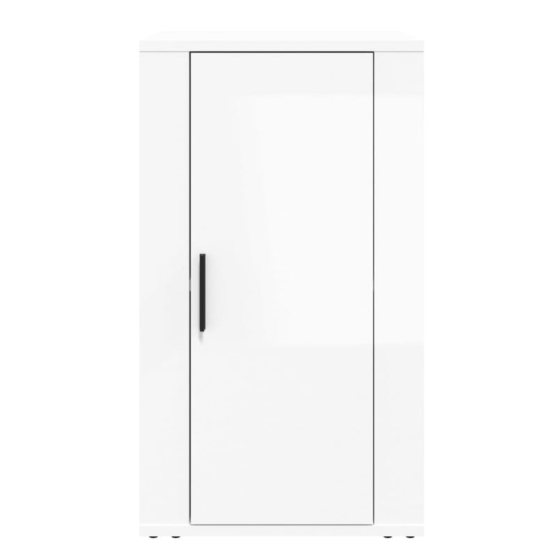 vidaXL Sideboard High Gloss White 40x33x70 cm Engineered Wood