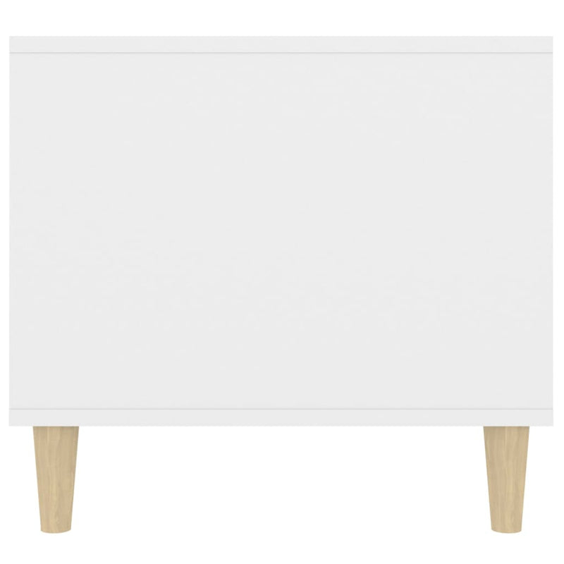 vidaXL Coffee Table White 90x49x45 cm Engineered Wood