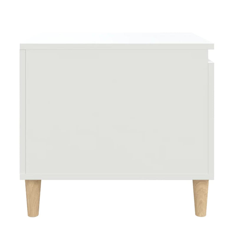 vidaXL Coffee Table White 100x50x45 cm Engineered Wood