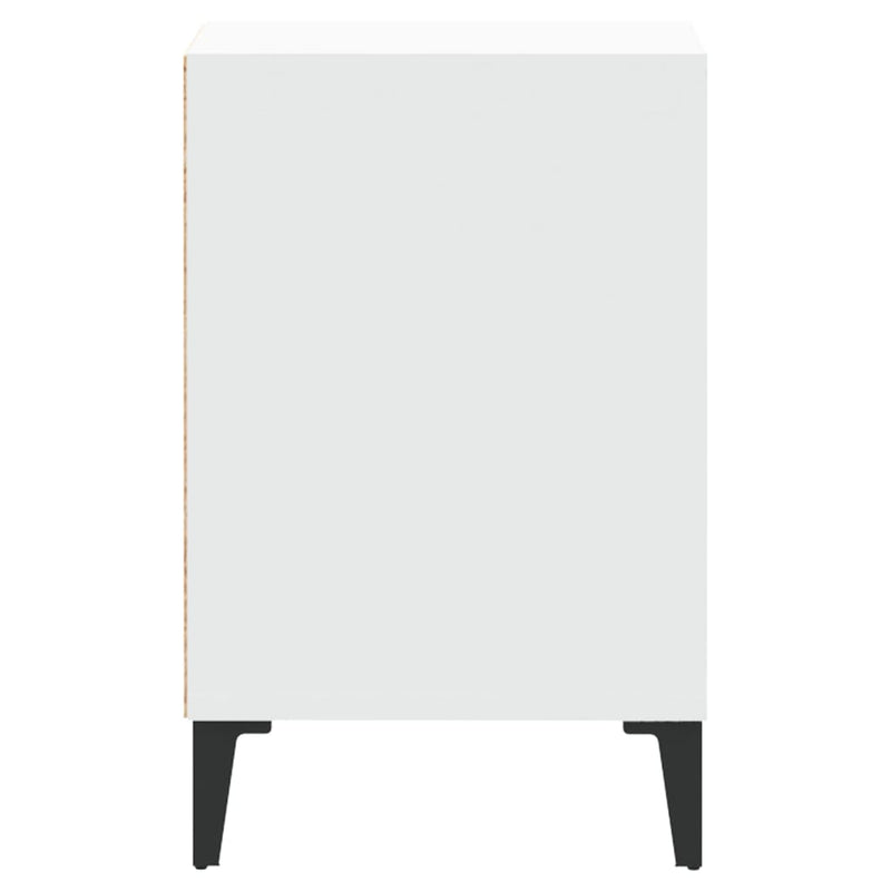 vidaXL TV Cabinet White 100x35x55 cm Engineered Wood