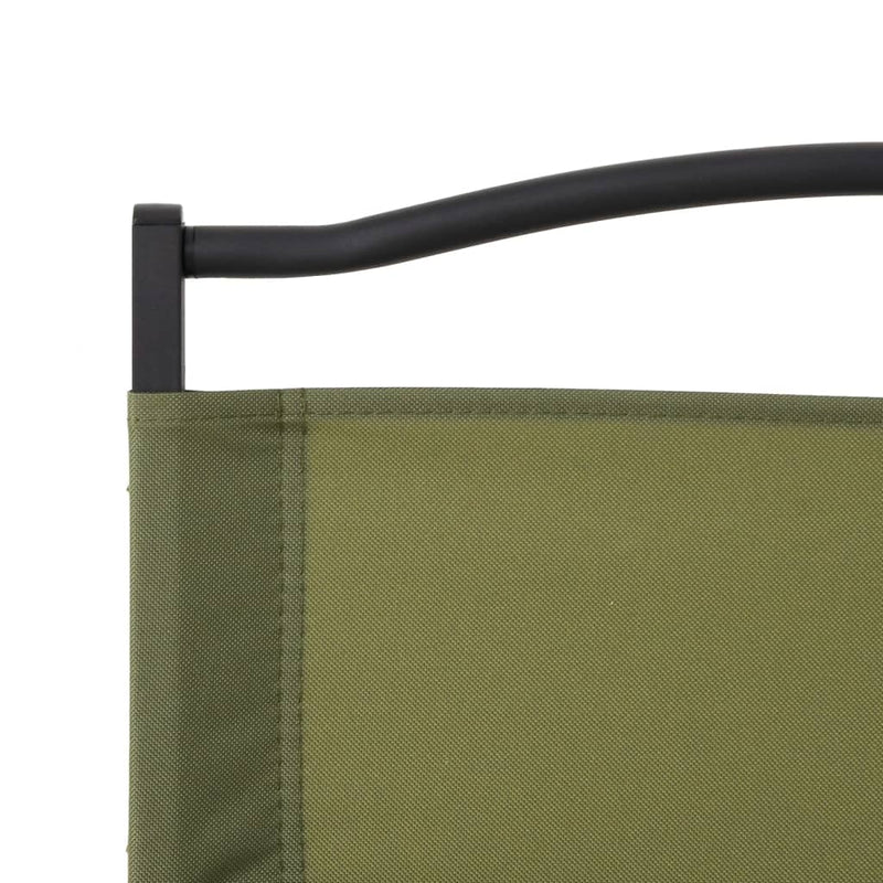 vidaXL Camping Chairs 2 pcs Green 54x43x59 cm Oxford Fabric