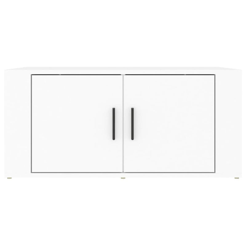 vidaXL Coffee Table White 80x50x36 cm Engineered Wood