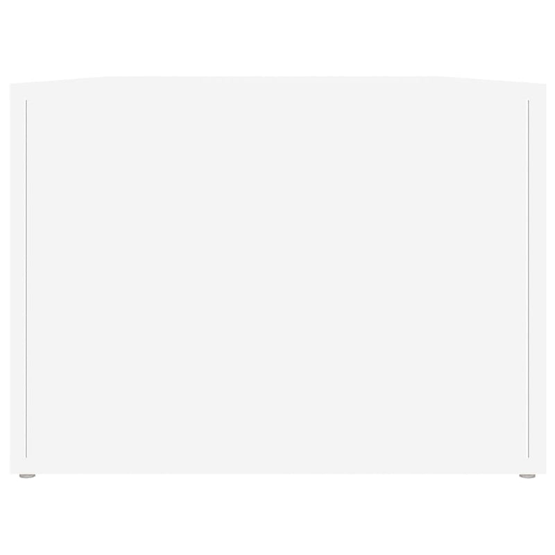 vidaXL Coffee Table White 80x50x36 cm Engineered Wood