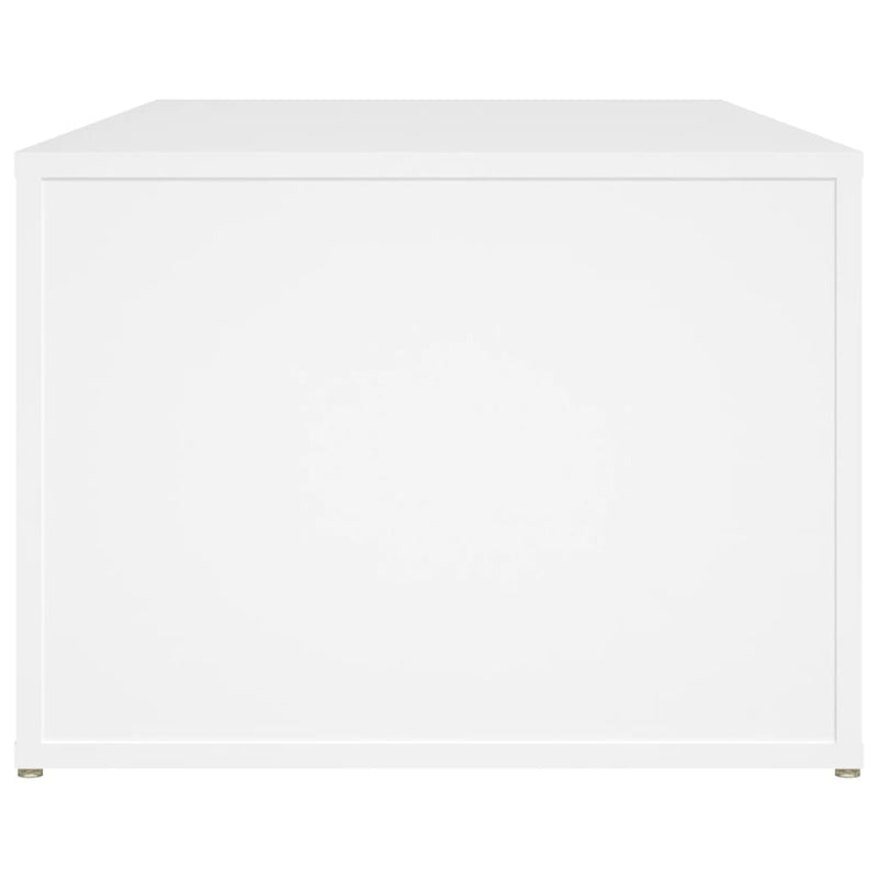vidaXL Coffee Table White 100x50x36 cm Engineered Wood