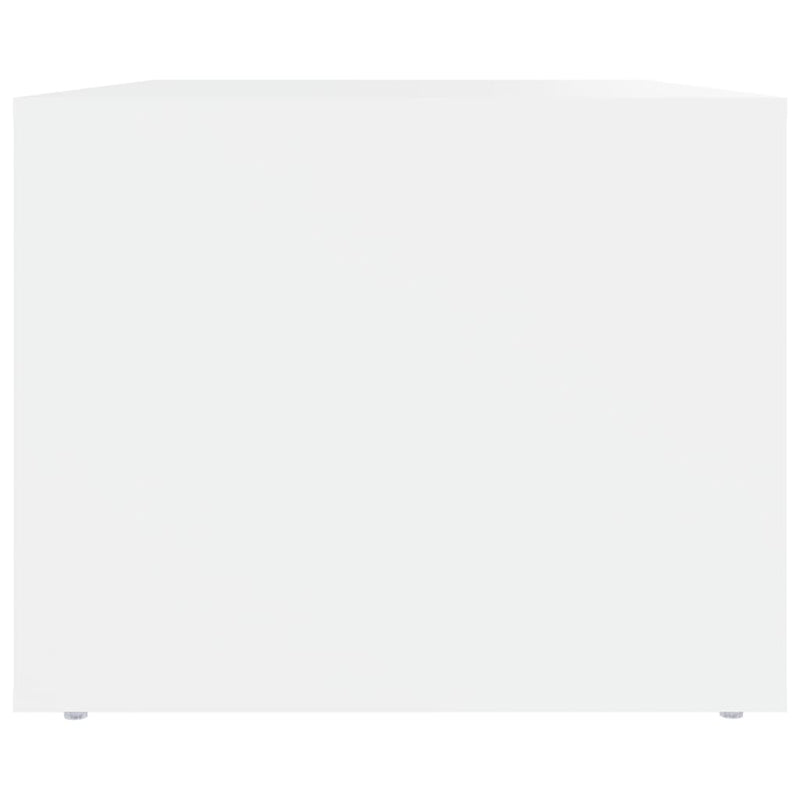 vidaXL Coffee Table White 80x50x40 cm Engineered Wood