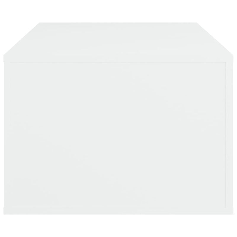 vidaXL Coffee Table White 100x50.5x35 cm Engineered Wood