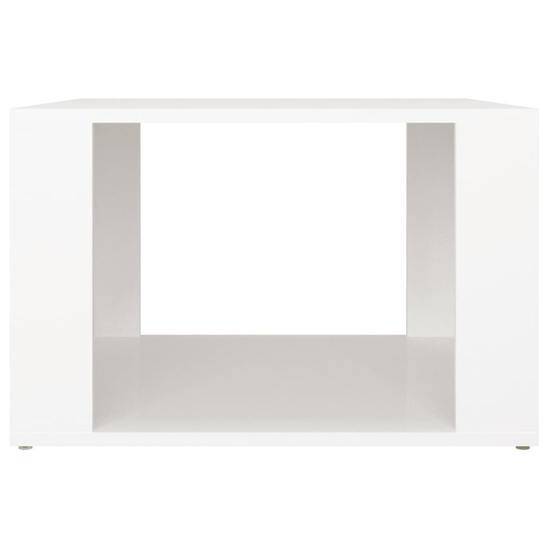 vidaXL Bedside Table White 57x55x36 cm Engineered Wood