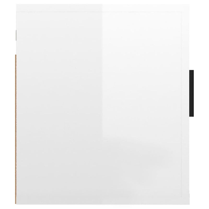 vidaXL Wall Mounted TV Cabinets 2 pcs High Gloss White 40x34.5x40 cm