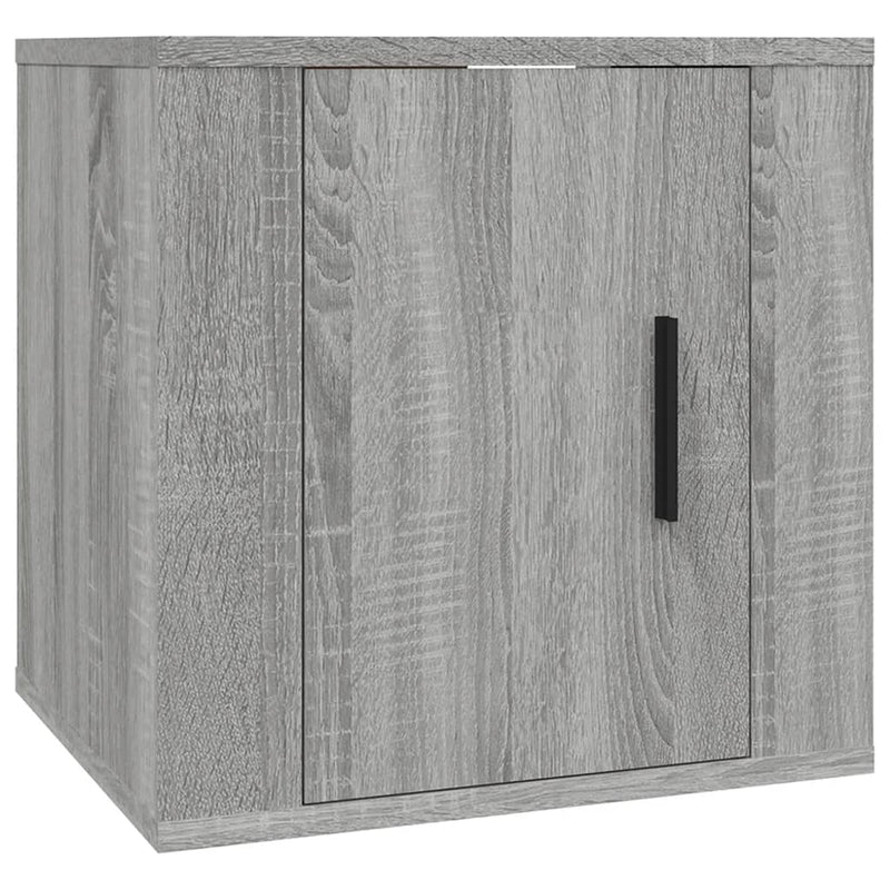 vidaXL Wall Mounted TV Cabinets 2 pcs Grey Sonoma 40x34.5x40 cm