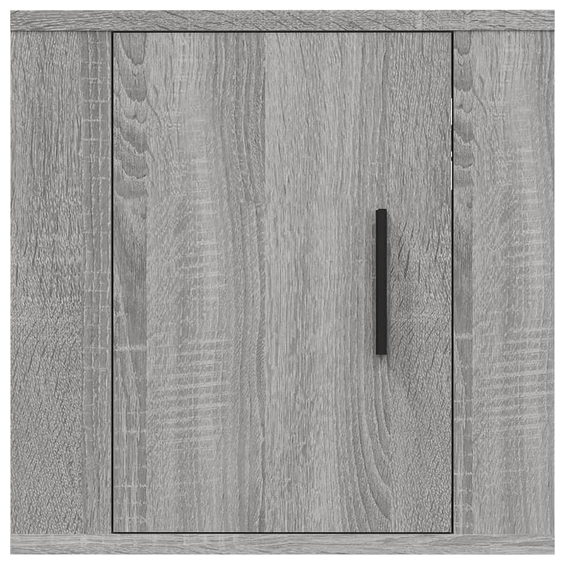 vidaXL Wall Mounted TV Cabinets 2 pcs Grey Sonoma 40x34.5x40 cm