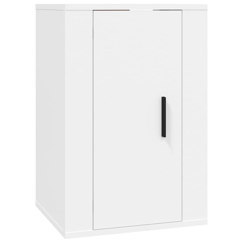 vidaXL Wall Mounted TV Cabinets 2 pcs White 40x34.5x60 cm